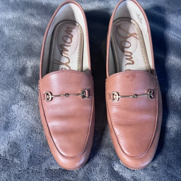Sam Edelman Loraine Bit Loafers Size 9 French Sand Leather - Picture 2 of 7
